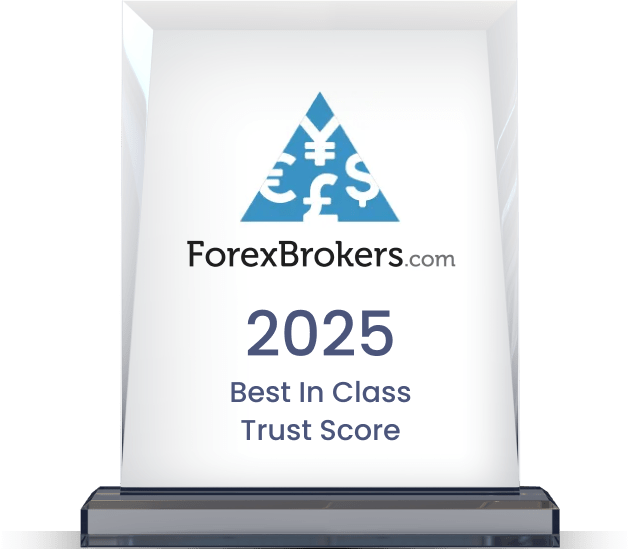 Forexbrokers Award 2025 Trust Score