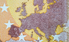 A map of Europe to indicate the launch of FOREX's European website in 2021